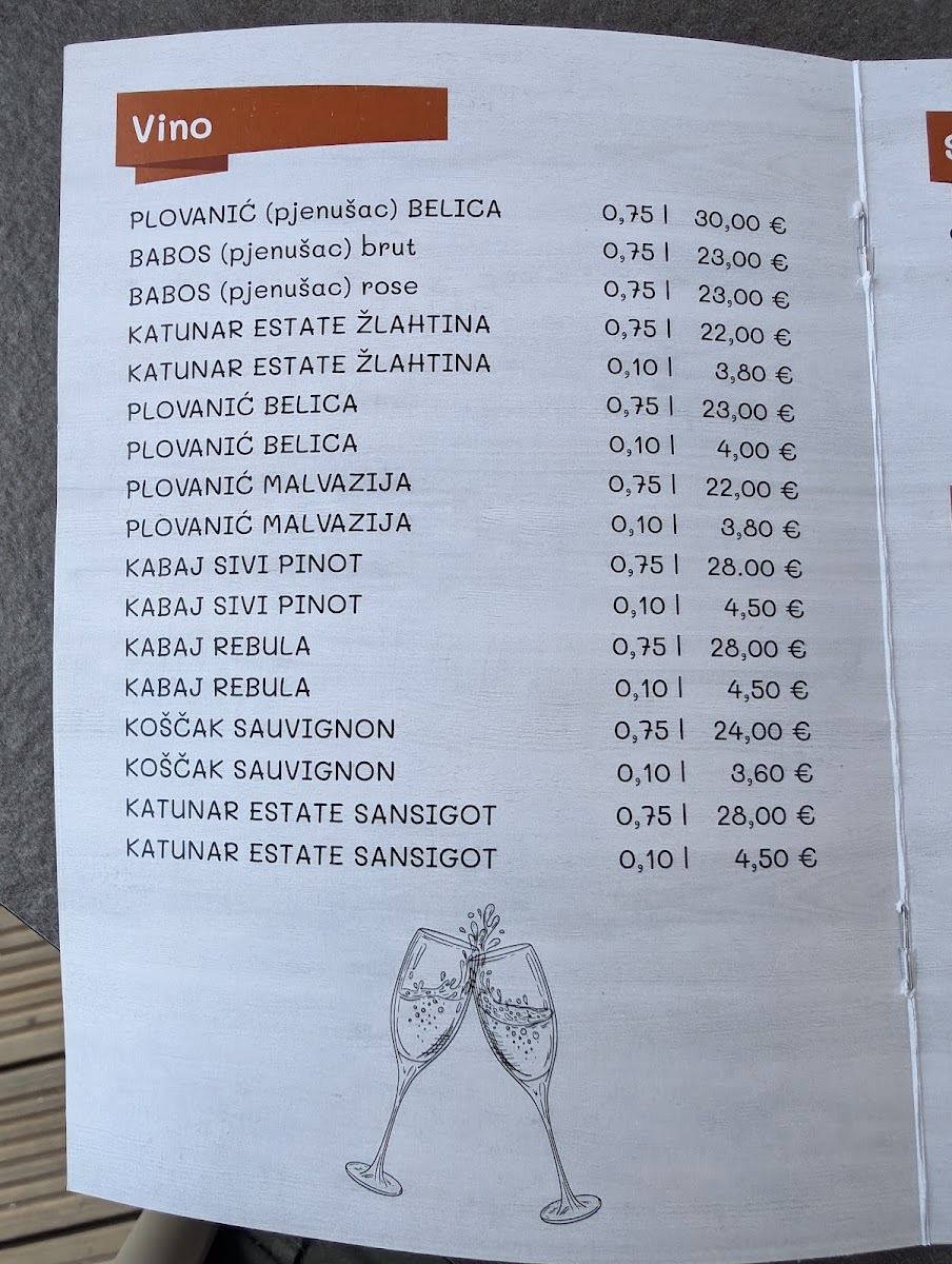 Menu Gostionica In Choon Fritulin-4